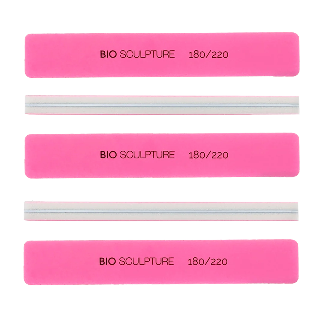Bright Pink Sponge Buff - 180 / 220 (Pack of 5)