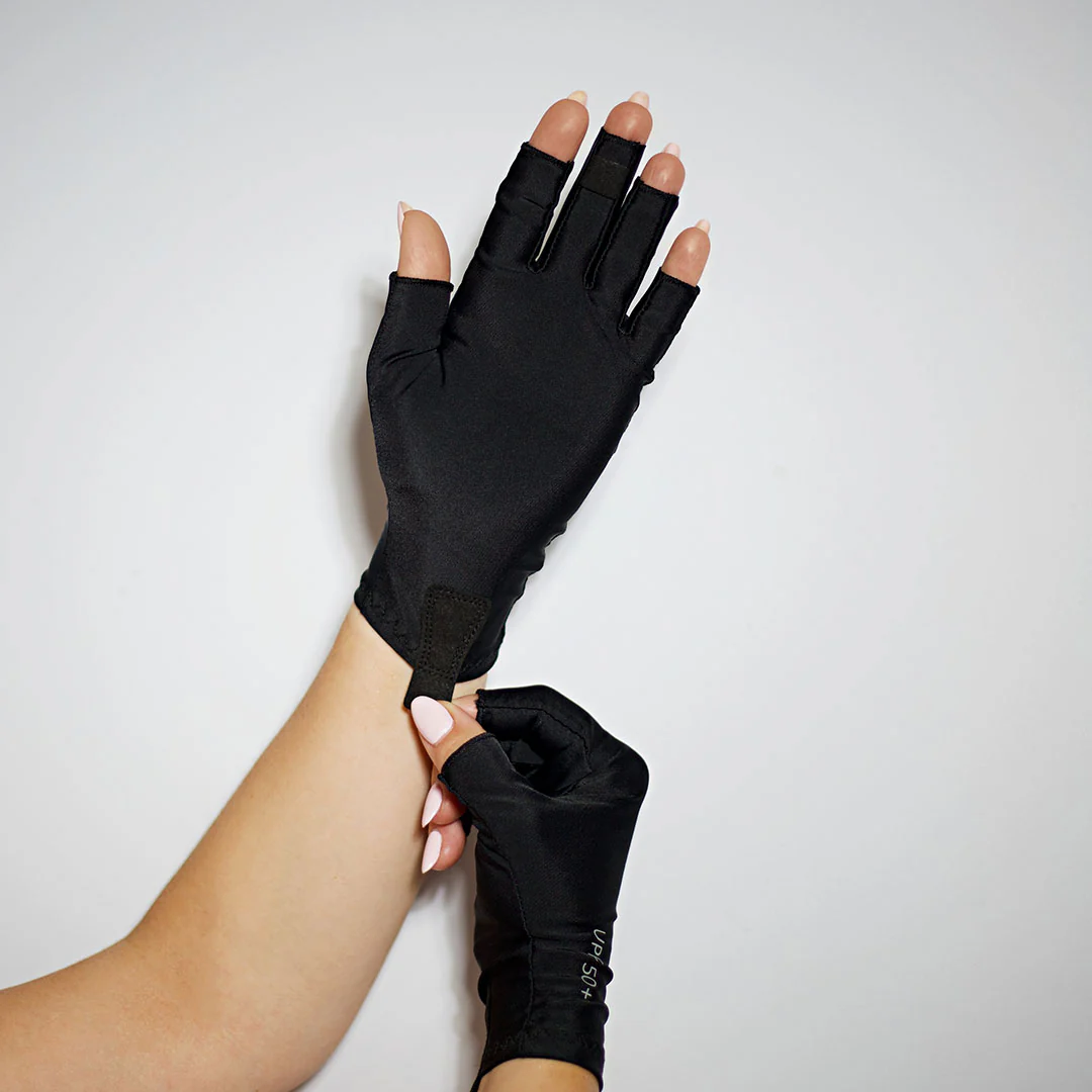 Manisafe UV Protection Gloves (Black) - Image 3