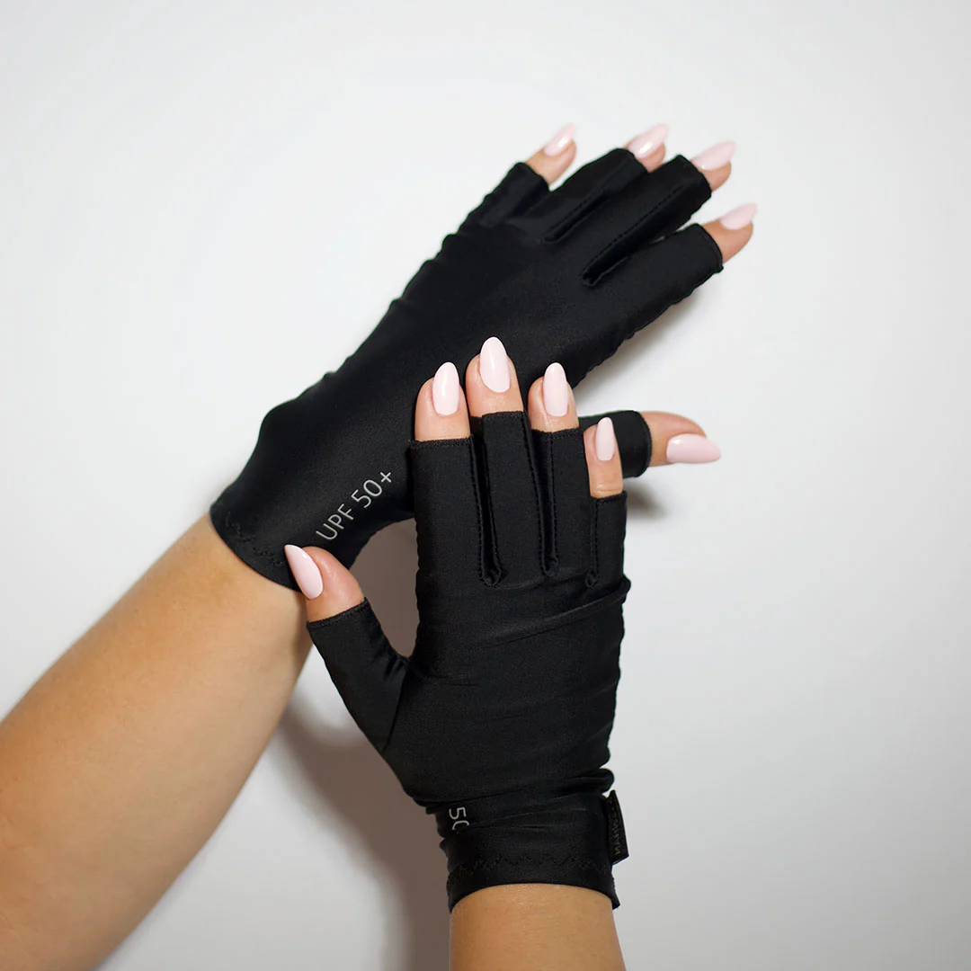 Manisafe UV Protection Gloves (Black) - Image 4